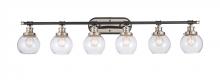 Innovation Lighting 340-6W-BPN-G3404-6-LED - Saybrook - 6 Light - 48 inch - Black Polished Nickel - Bath Vanity Light