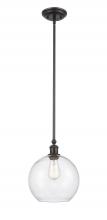 Innovation Lighting 341-1S-BK-G124-10-LED - Concord - 1 Light - 10 inch - Matte Black - Mini Pendant