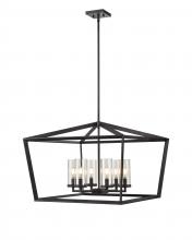 Innovations Lighting 378-6CR-WZ-CL-26 - Colchester - 6 Light - 26 inch - Weathered Zinc - Chandelier