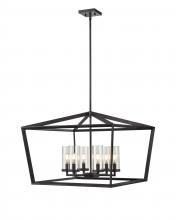 Innovation Lighting 378-6CR-WZ-CL-26 - Colchester - 6 Light - 26 inch - Weathered Zinc - Chandelier