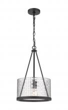 Innovation Lighting 383-1S-BK-G383C-12CL-LED - Marissa - 1 Light - 12 inch - Matte Black - Chain Hung - Mini Pendant