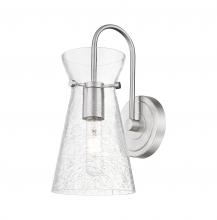 Innovation Lighting 385-1W-SN-G385-5CL - Nichole - 1 Light - 6 inch - Brushed Satin Nickel - Sconce