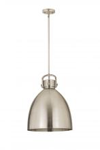 Innovations Lighting 410-1SL-SN-M412-16SN - Newton Sphere - 1 Light - 16 inch - Satin Nickel - Multi Pendant