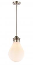 Innovation Lighting 414-1S-SN-G4141-10 - Genesis - 1 Light - 10 inch - Satin Nickel - Cord hung - Mini Pendant