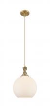Innovation Lighting 415-1P-BB-G121-10 - Astor - 1 Light - 10 inch - Brushed Brass - Cord hung - Mini Pendant