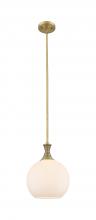Innovation Lighting 415-1S-BB-G121-10 - Astor - 1 Light - 10 inch - Brushed Brass - Mini Pendant