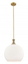 Innovation Lighting 415-1S-BB-G121-14 - Astor - 1 Light - 14 inch - Brushed Brass - Pendant