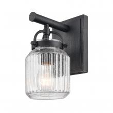 Innovation Lighting 416-1W-WZ-G416-6SDY - Latreille - 1 Light - 6 inch - Weathered Zinc - Sconce
