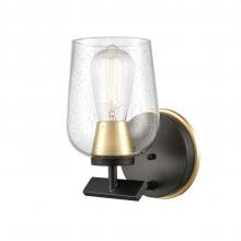 Innovation Lighting 420-1W-BSB-SDY-LED - Remy - 1 Light - 5 inch - Black Satin Brass - Bath Vanity Light