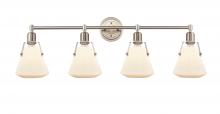 Innovation Lighting 422-4W-SN-G4221-7 - Luna - 4 Light - 40 inch - Satin Nickel - Bath Vanity Light