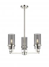 Innovation Lighting 426-3CR-PN-G426-8SM - Utopia - 3 Light - 22 inch - Polished Nickel - Pendant