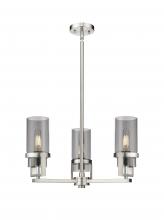 Innovation Lighting 426-3CR-SN-G426-8SM - Utopia - 3 Light - 22 inch - Satin Nickel - Pendant