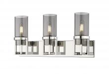 Innovation Lighting 426-3W-PN-G426-8SM - Utopia - 3 Light - 5 inch - Polished Nickel - Bath Vanity Light