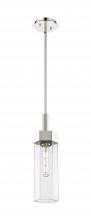 Innovation Lighting 427-1S-PN-G427-14CL - Claverack - 1 Light - 6 inch - Polished Nickel - Pendant