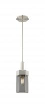 Innovation Lighting 427-1S-SN-G427-9SM - Claverack - 1 Light - 6 inch - Satin Nickel - Pendant
