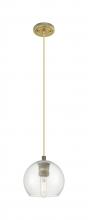 Innovation Lighting 434-1P-BB-G122-6 - Crown Point - 1 Light - 6 inch - Brushed Brass - Pendant