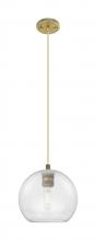Innovation Lighting 434-1P-BB-G122-8 - Crown Point - 1 Light - 8 inch - Brushed Brass - Pendant