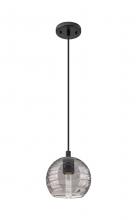 Innovation Lighting 434-1P-BK-G1213-6SM - Crown Point - 1 Light - 6 inch - Matte Black - Pendant