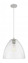 Innovation Lighting 434-1P-SN-GBD-124 - Crown Point - 1 Light - 12 inch - Satin Nickel - Pendant