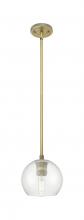 Innovation Lighting 434-1S-BB-G122-6 - Crown Point - 1 Light - 6 inch - Brushed Brass - Pendant