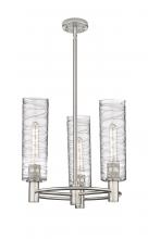 Innovation Lighting 434-3CR-SN-G434-12DE - Crown Point - 3 Light - 18 inch - Satin Nickel - Pendant