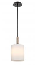 Innovation Lighting 442-1S-BK-W-LED - Paladin - 1 Light - 7 inch - Matte Black - stem hung - Mini Pendant
