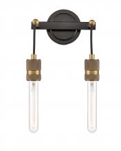 Innovations Lighting 444-2W-BAB - Ellis - 2 Light - 9 inch - Black Antique Brass - Bath Vanity Light