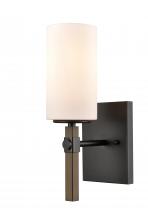 Innovation Lighting 445-1W-BK-G4451 - Westlake - 1 Light - 5 inch - Matte Black - Bath Vanity Light