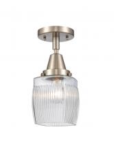 Innovations Lighting 447-1C-SN-G302 - Colton - 1 Light - 6 inch - Brushed Satin Nickel - Flush Mount