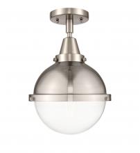 Innovation Lighting 447-1C-SN-HFS-82-SN - Hampden - 1 Light - 9 inch - Brushed Satin Nickel - Flush Mount
