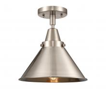 Innovations Lighting 447-1C-SN-M10-SN - Briarcliff - 1 Light - 10 inch - Brushed Satin Nickel - Flush Mount