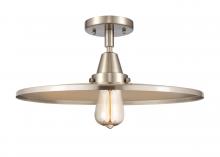 Innovation Lighting 447-1C-SN-MFR-SN-16-LED - Appalachian - 1 Light - 16 inch - Brushed Satin Nickel - Flush Mount