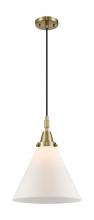 Innovation Lighting 447-1P-AB-G41-L - Cone - 1 Light - 12 inch - Antique Brass - Mini Pendant