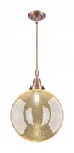 Innovation Lighting 447-1S-AC-G208-12 - Beacon - 1 Light - 12 inch - Antique Copper - Mini Pendant