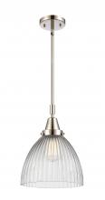 Innovation Lighting 447-1S-PN-G222 - Seneca Falls - 1 Light - 10 inch - Polished Nickel - Mini Pendant