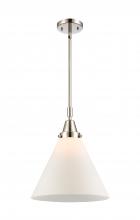 Innovation Lighting 447-1S-PN-G41-L - Cone - 1 Light - 12 inch - Polished Nickel - Mini Pendant