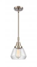 Innovations Lighting 447-1S-SN-G172 - Fulton - 1 Light - 7 inch - Brushed Satin Nickel - Mini Pendant