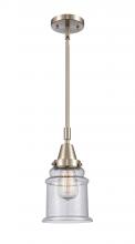 Innovations Lighting 447-1S-SN-G184 - Canton - 1 Light - 7 inch - Brushed Satin Nickel - Mini Pendant