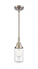 Innovation Lighting 447-1S-SN-G312-LED - Dover - 1 Light - 5 inch - Brushed Satin Nickel - Mini Pendant