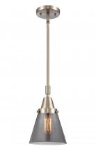 Innovation Lighting 447-1S-SN-G63-LED - Cone - 1 Light - 6 inch - Brushed Satin Nickel - Mini Pendant