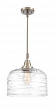 Innovation Lighting 447-1S-SN-G713-L-LED - Bell - 1 Light - 12 inch - Brushed Satin Nickel - Mini Pendant