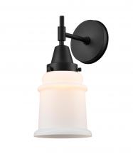 Innovation Lighting 447-1W-BK-G181-LED - Canton - 1 Light - 6 inch - Matte Black - Sconce