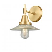 Innovation Lighting 447-1W-SG-G2-LED - Halophane - 1 Light - 9 inch - Satin Gold - Sconce