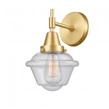 Innovation Lighting 447-1W-SG-G534-LED - Oxford - 1 Light - 8 inch - Satin Gold - Sconce