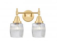 Innovation Lighting 447-2W-SG-G302-LED - Colton - 2 Light - 15 inch - Satin Gold - Bath Vanity Light