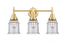 Innovations Lighting 447-3W-SG-G184 - Canton - 3 Light - 24 inch - Satin Gold - Bath Vanity Light
