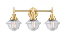 Innovations Lighting 447-3W-SG-G532-LED - Oxford - 3 Light - 26 inch - Satin Gold - Bath Vanity Light