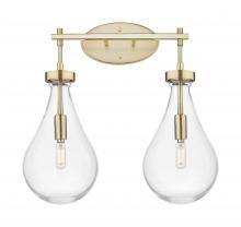 Innovation Lighting 451-2W-CB-G451-7CL - Owego - 2 Light - 17 inch - Champagne Bronze - Bath Vanity Light