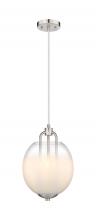 Innovations Lighting 453-3P-SN-G453-10WCL - Fall Brook - 3 Light - 10 inch - Satin Nickel - Multi Pendant