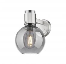 Innovation Lighting 464-1W-SN-G464B-7SM - Lawton Sphere - 1 Light - 8 inch - Brushed Satin Nickel - Sconce